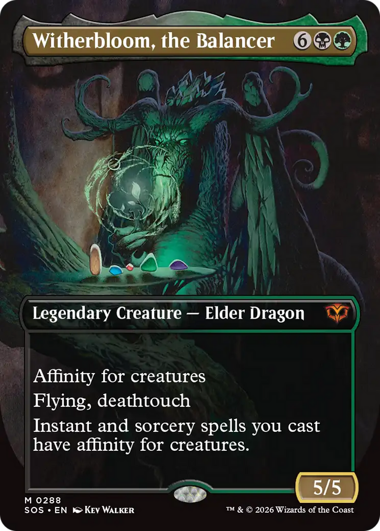 Witherbloom, the Balancer (Borderless) [Secrets of Strixhaven] | Boutique FDB TCG