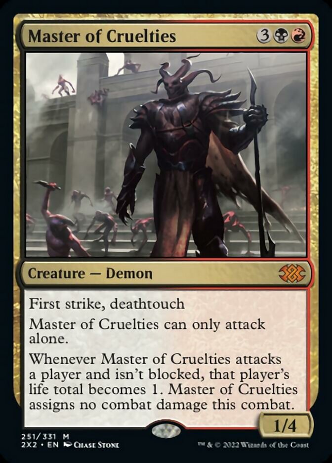 Master of Cruelties [Double Masters 2022] | Boutique FDB TCG