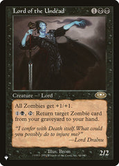 Lord of the Undead [The List] | Boutique FDB TCG