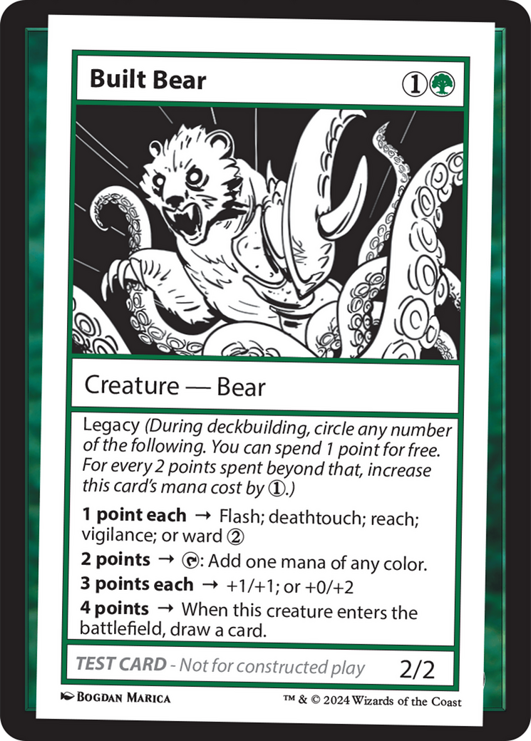 Built Bear [Mystery Booster 2 Playtest Cards] | Boutique FDB TCG