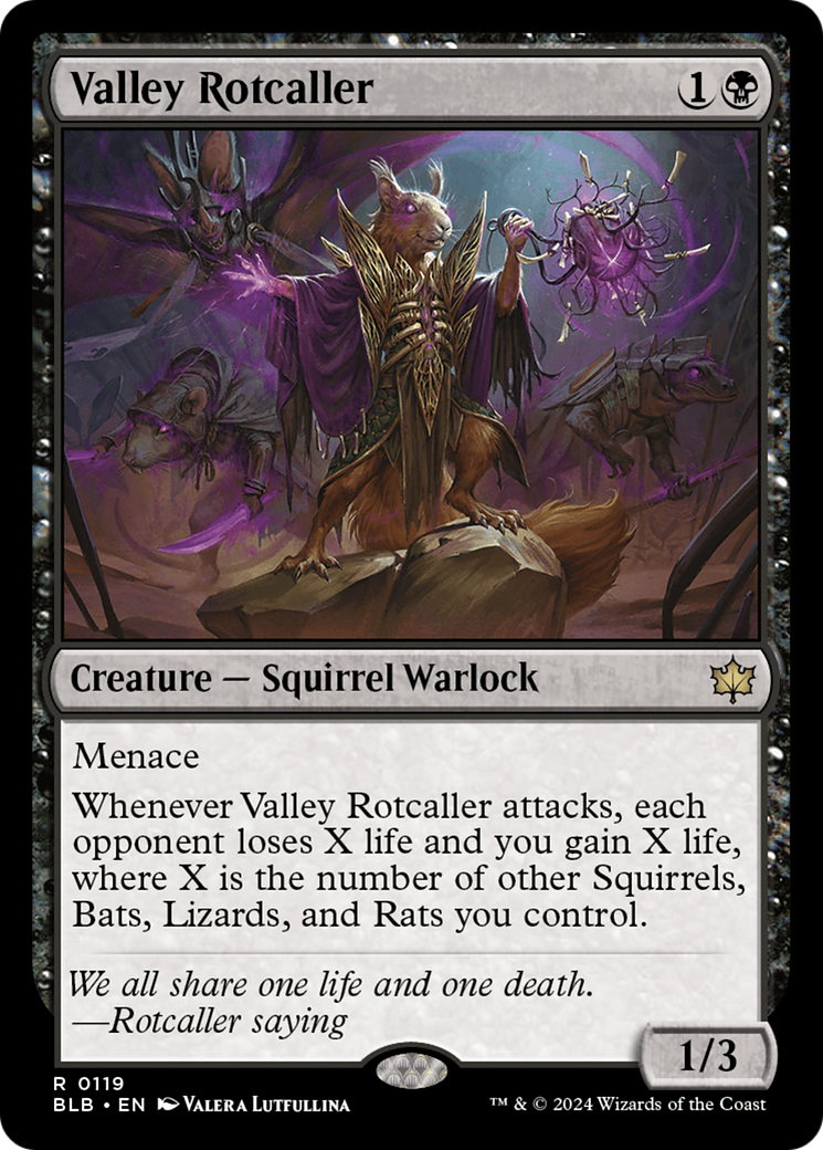 Valley Rotcaller [Bloomburrow] | Boutique FDB TCG