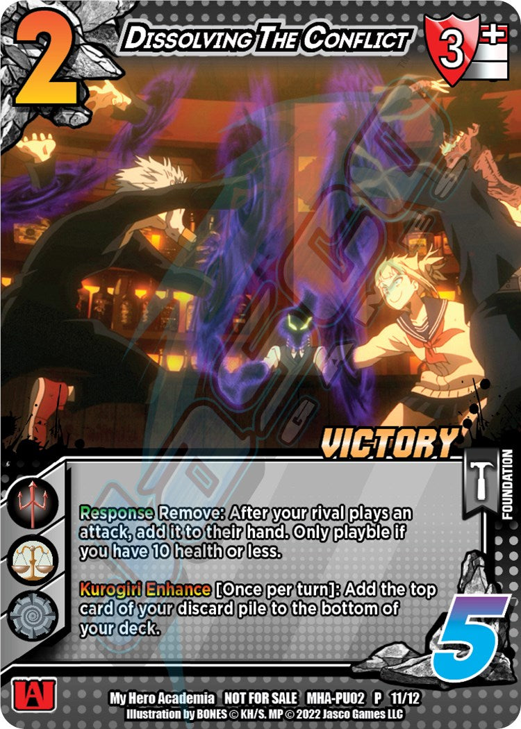 Dissolving The Conflict (Victory) [Crimson Rampage Promos] | Boutique FDB TCG