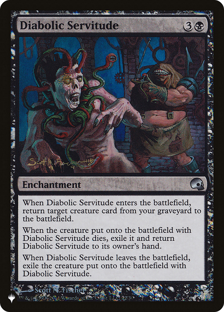 Diabolic Servitude [The List Reprints] | Boutique FDB TCG