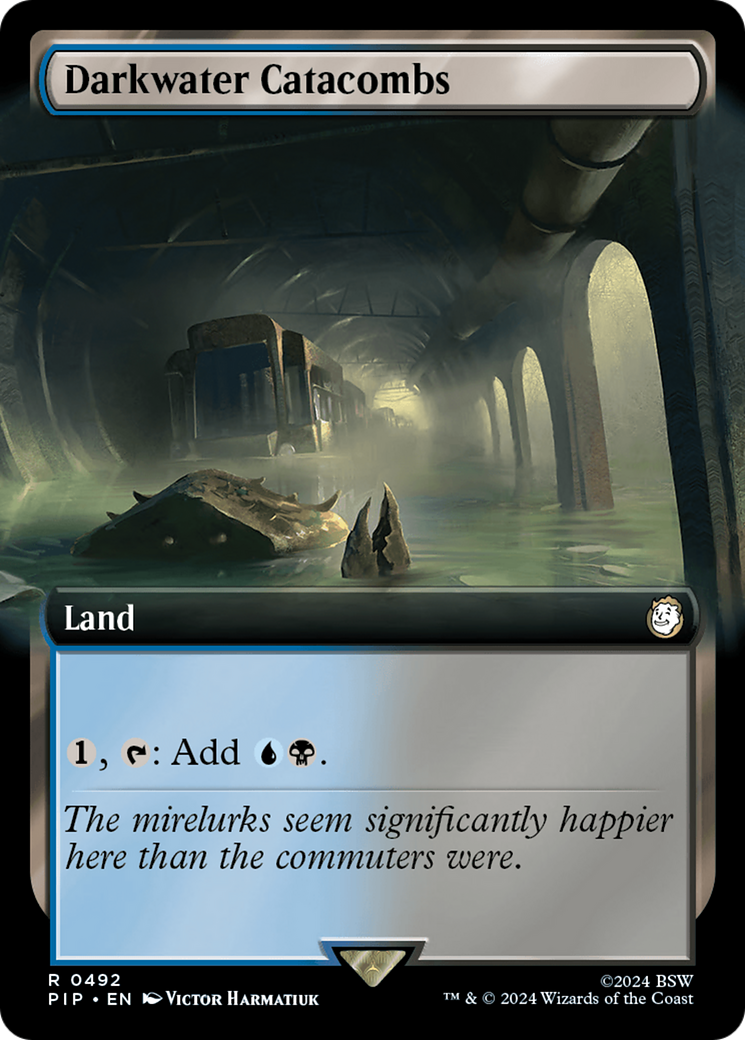Darkwater Catacombs (Extended Art) [Fallout] | Boutique FDB TCG
