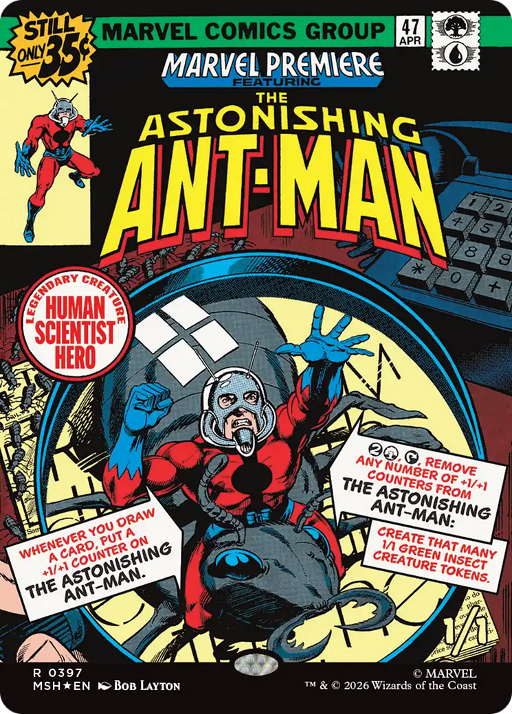 The Astonishing Ant-Man (Borderless) [Marvel Super Heroes] | Boutique FDB TCG