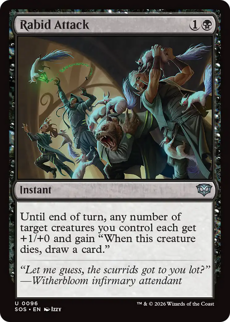 Rabid Attack [Secrets of Strixhaven] | Boutique FDB TCG