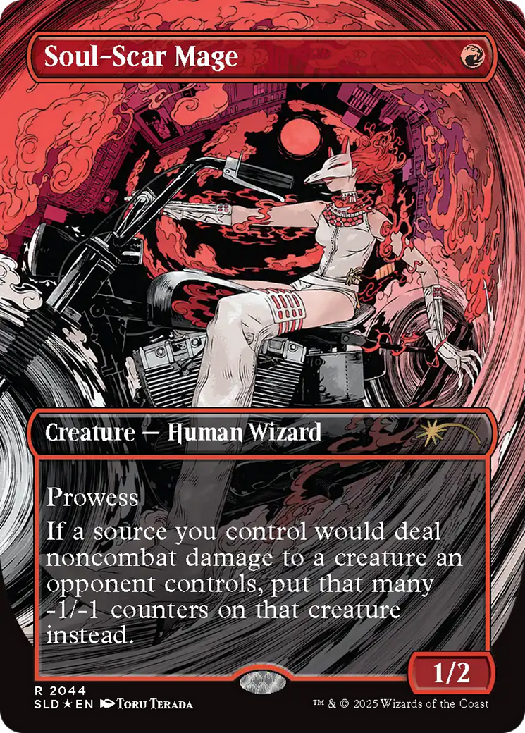 Soul-Scar Mage (2044) (Raised Foil) [Secret Lair Drop Series] | Boutique FDB TCG