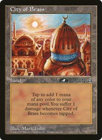 City of Brass (4th Place) (Oversized) [Oversize Cards] | Boutique FDB TCG