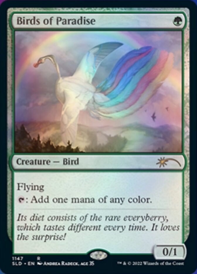 Birds of Paradise (1147) [Secret Lair Drop Series] | Boutique FDB TCG