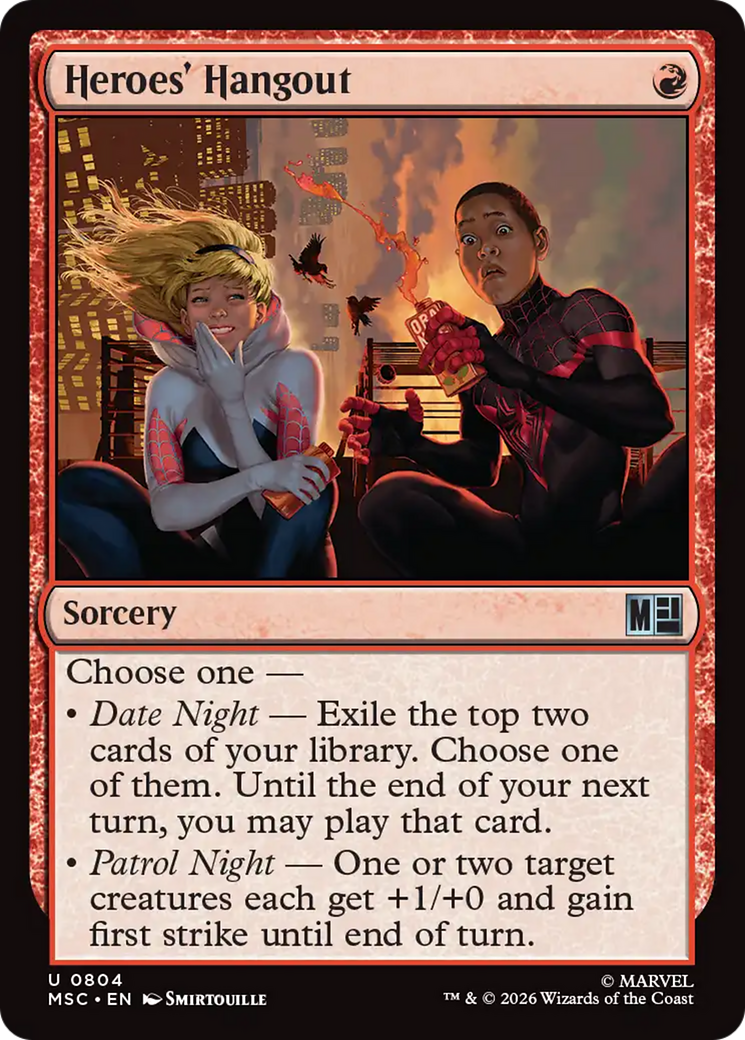 Heroes' Hangout [Marvel Super Heroes Commander] | Boutique FDB TCG