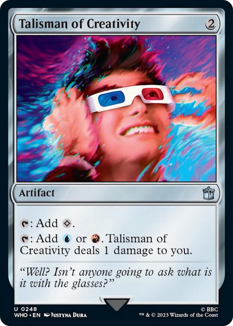 Talisman of Creativity [Doctor Who] | Boutique FDB TCG