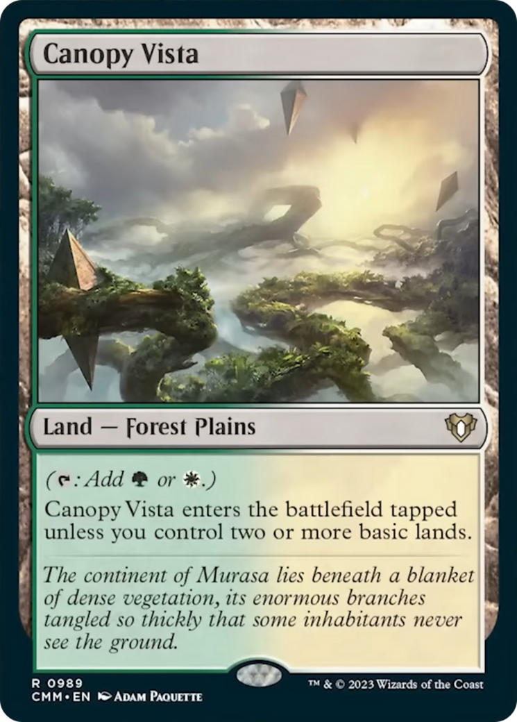 Canopy Vista [Commander Masters] | Boutique FDB TCG