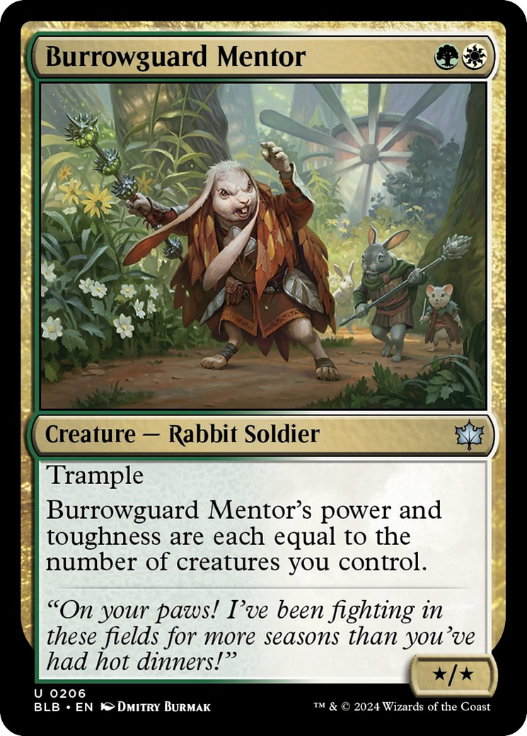 Burrowguard Mentor [Bloomburrow] | Boutique FDB TCG