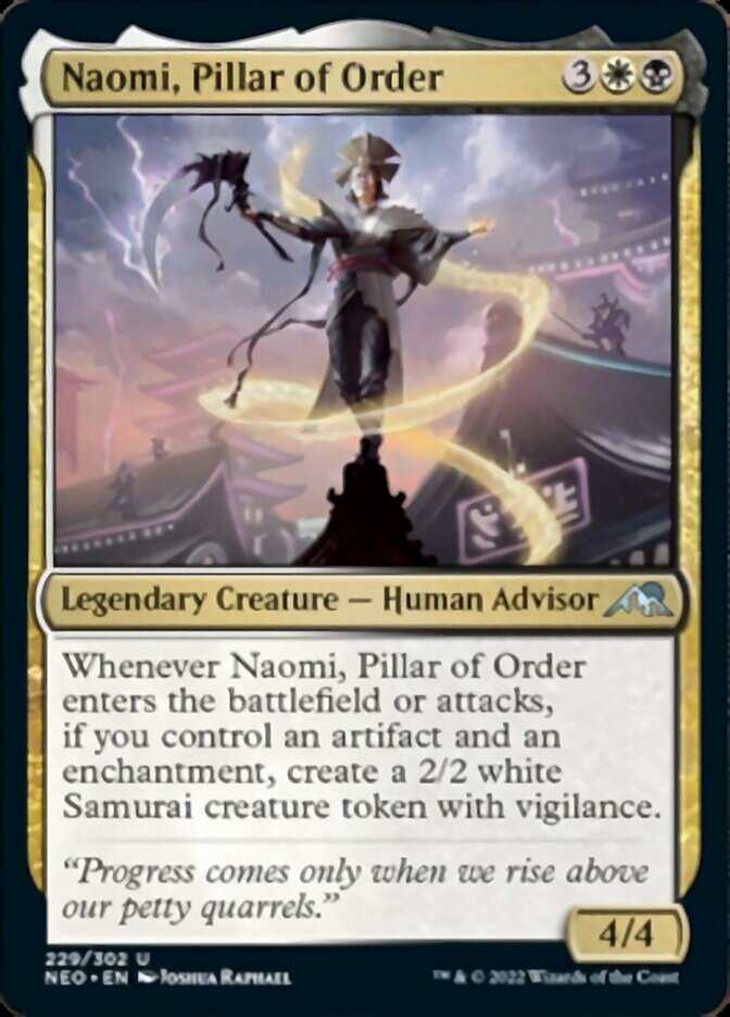 Naomi, Pillar of Order [Kamigawa: Neon Dynasty] | Boutique FDB TCG