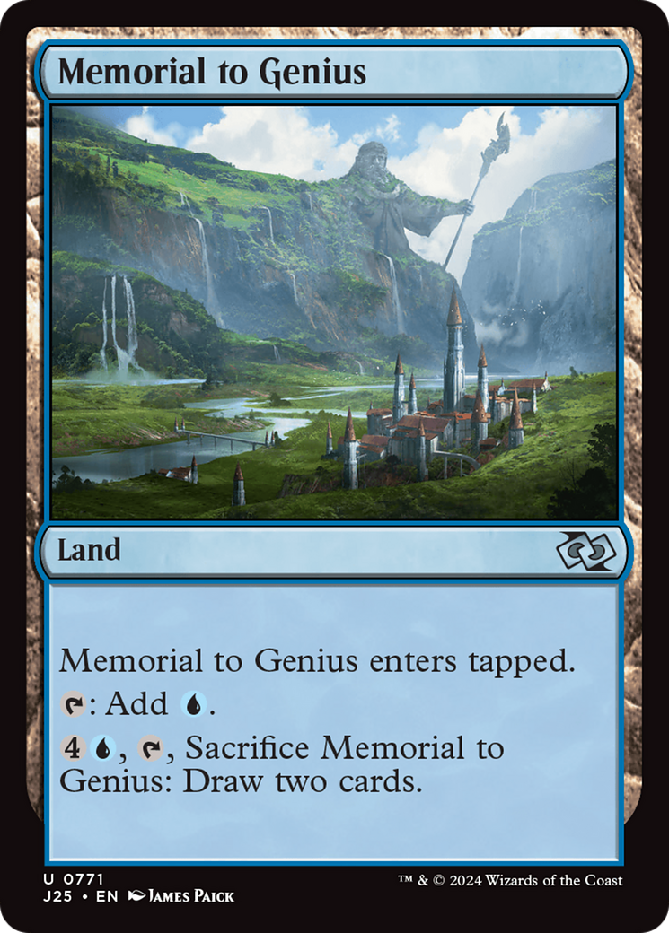 Memorial to Genius [Foundations Jumpstart] | Boutique FDB TCG