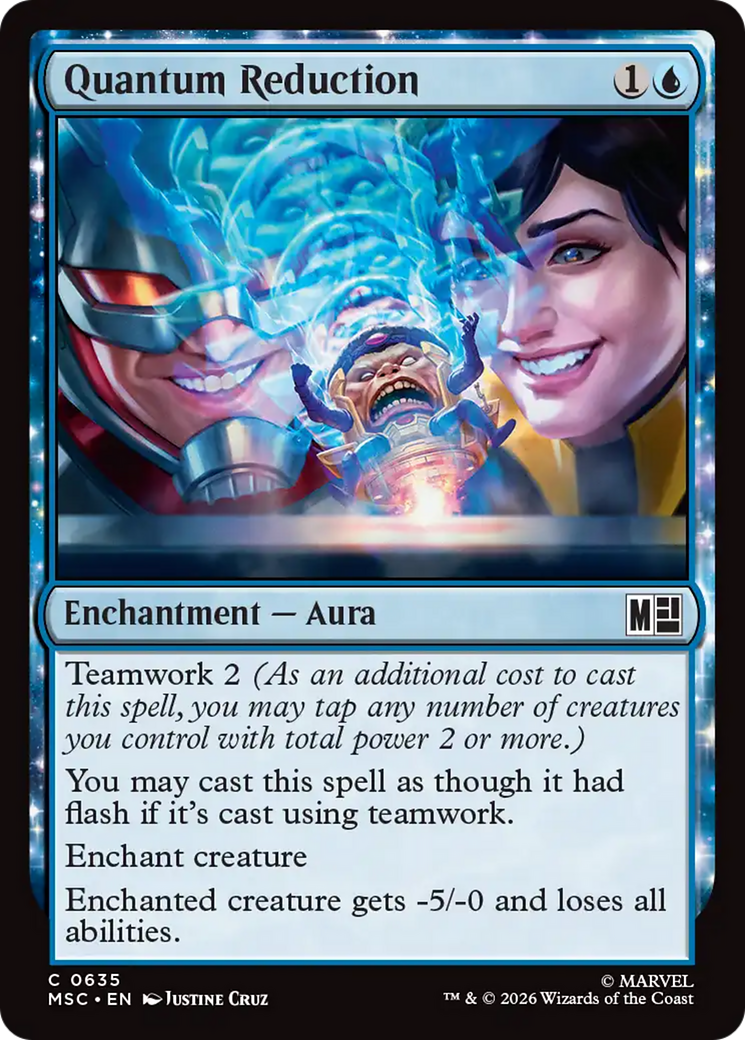 Quantum Reduction [Marvel Super Heroes Commander] | Boutique FDB TCG