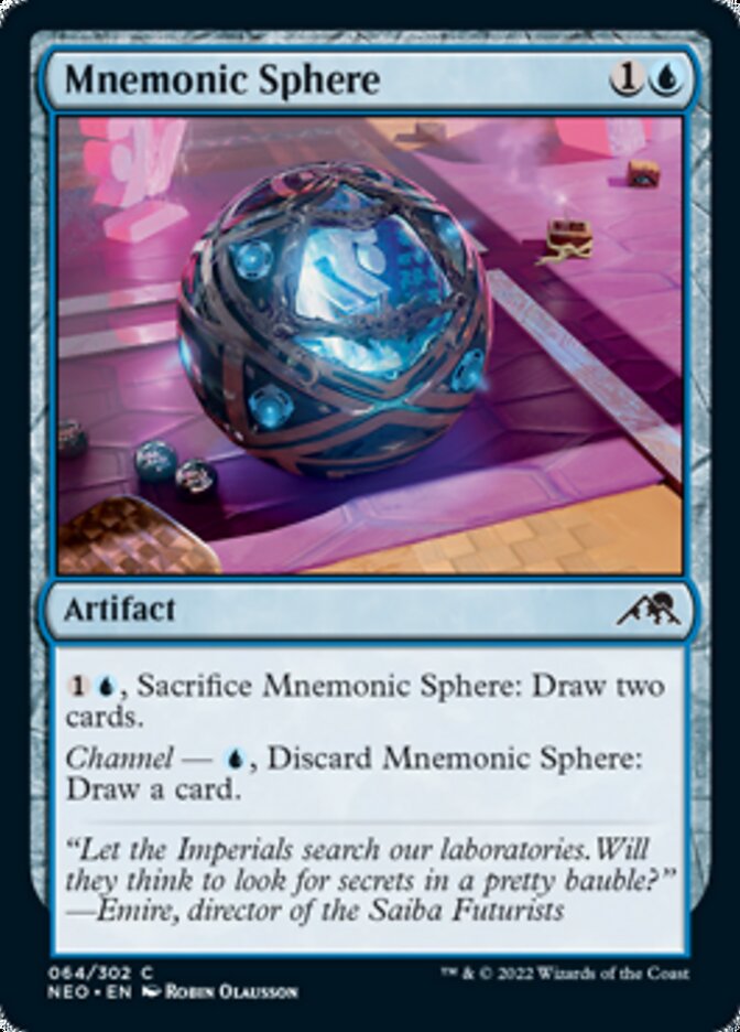 Mnemonic Sphere [Kamigawa: Neon Dynasty] | Boutique FDB TCG