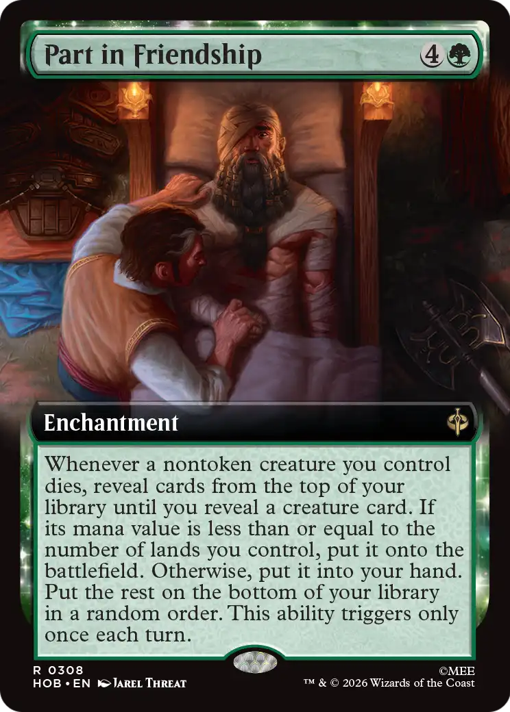 Part in Friendship (Extended Art) [The Hobbit] | Boutique FDB TCG