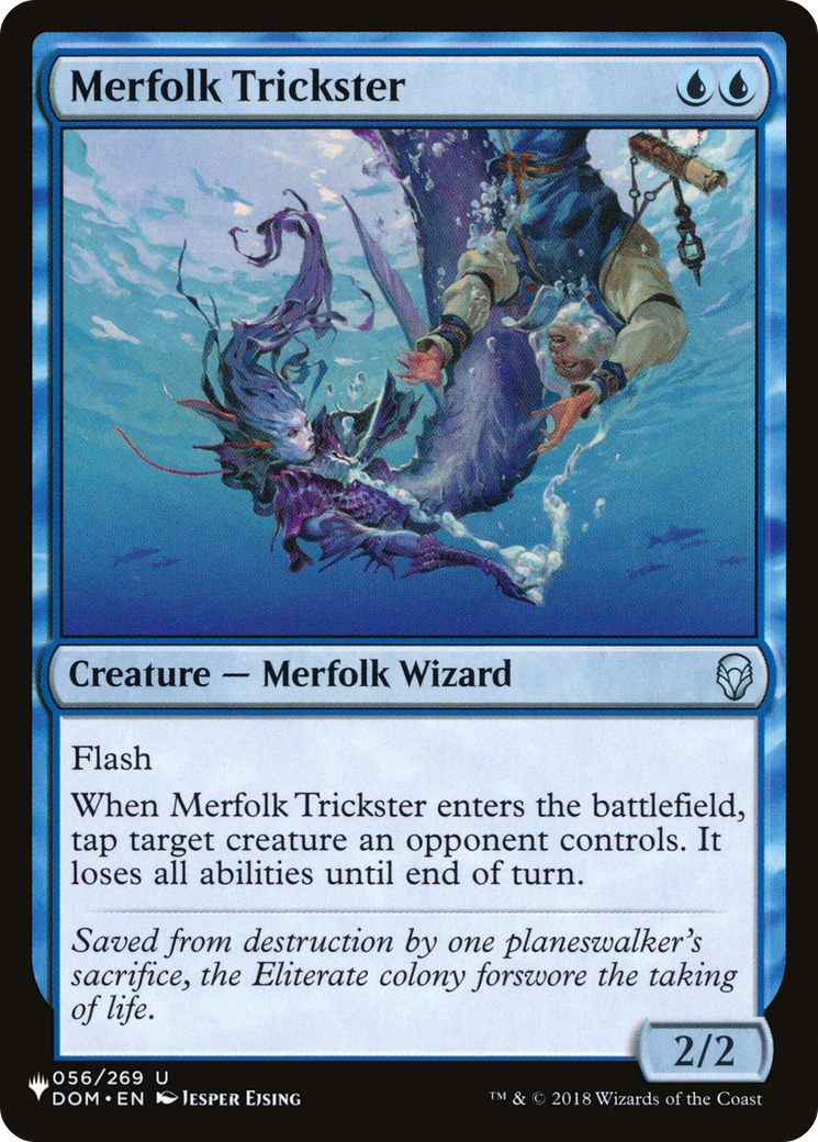 Merfolk Trickster [The List Reprints] | Boutique FDB TCG