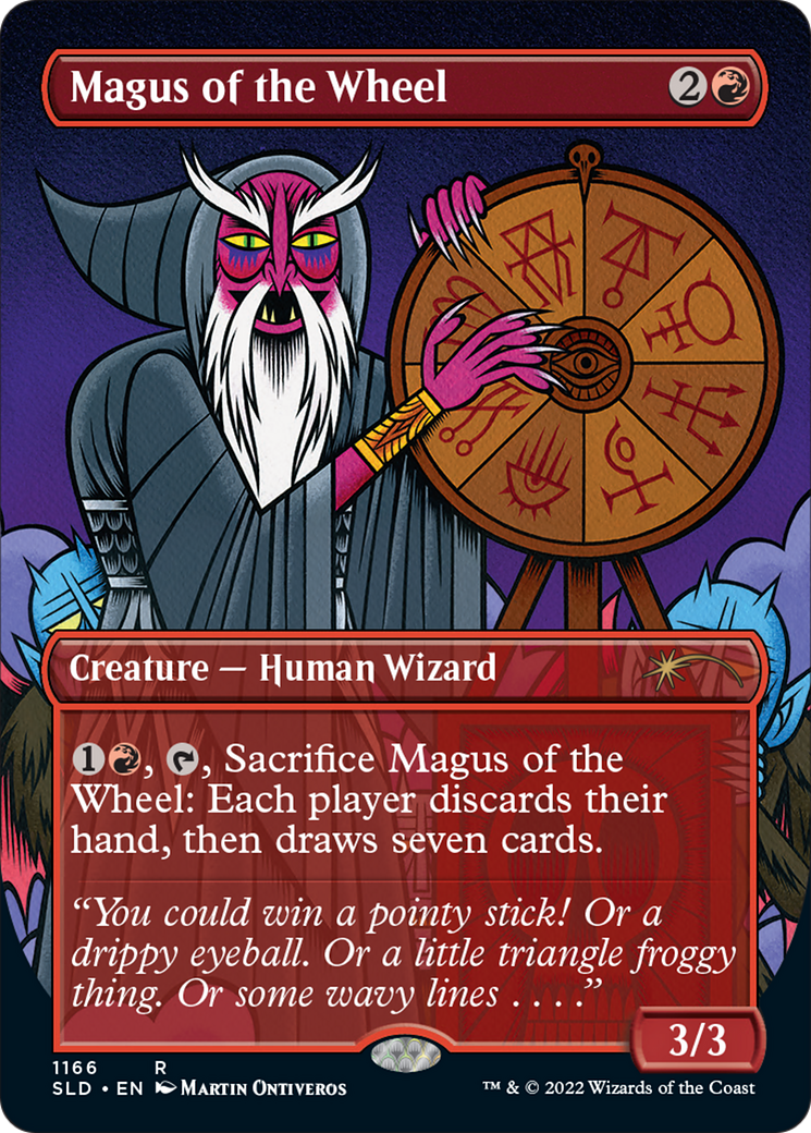 Magus of the Wheel (Borderless) [Secret Lair Drop Series] | Boutique FDB TCG