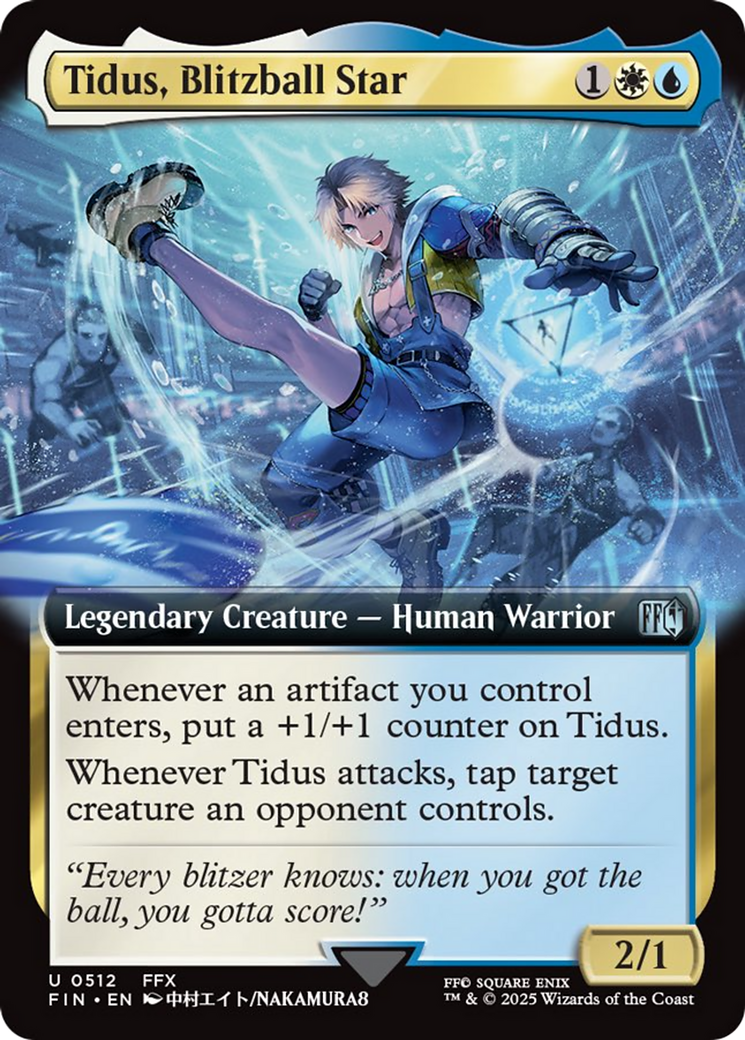 Tidus, Blitzball Star (Extended Art) [FINAL FANTASY] | Boutique FDB TCG