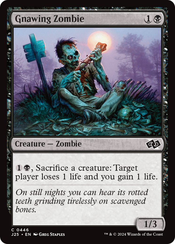 Gnawing Zombie [Foundations Jumpstart] | Boutique FDB TCG