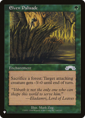 Elven Palisade [The List] | Boutique FDB TCG