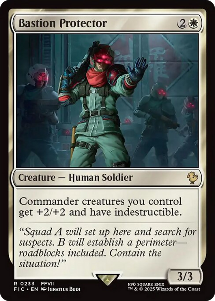 Bastion Protector [FINAL FANTASY Commander] | Boutique FDB TCG