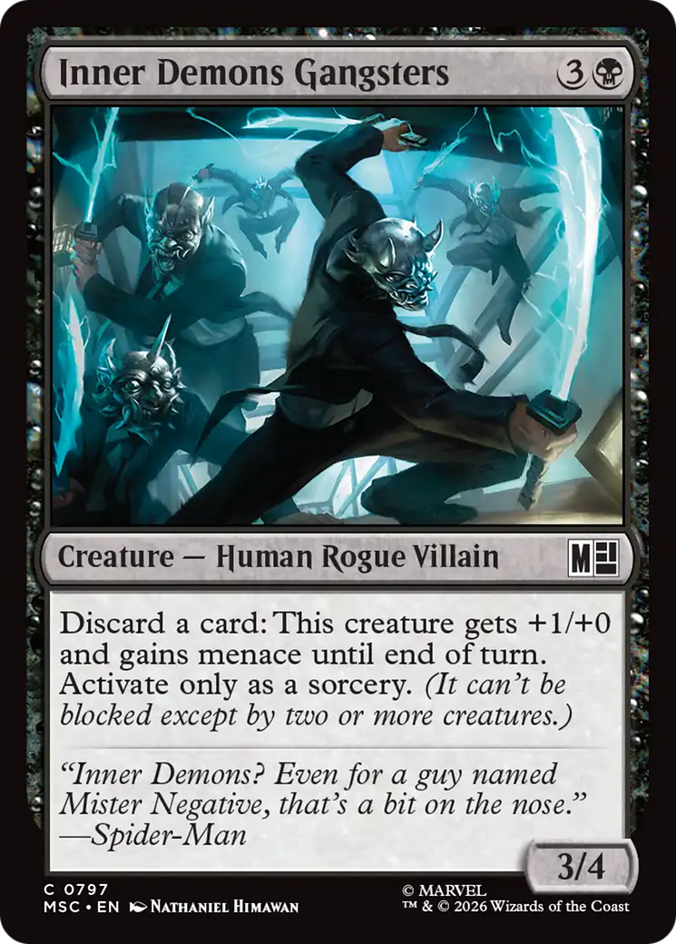 Inner Demons Gangsters [Marvel Super Heroes Commander] | Boutique FDB TCG