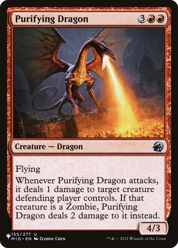 Purifying Dragon [The List] | Boutique FDB TCG