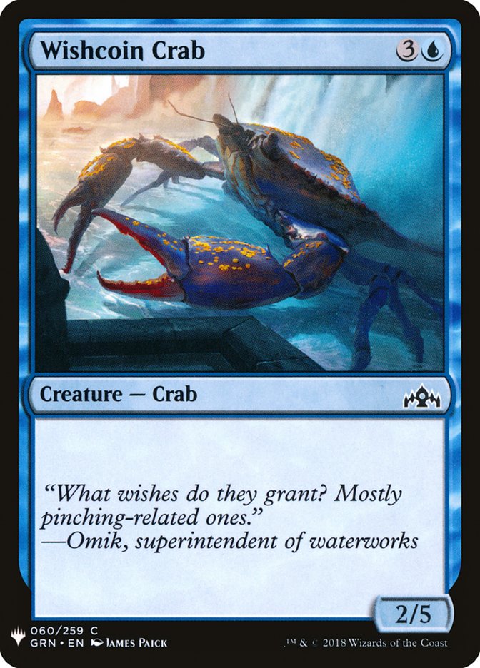 Wishcoin Crab [Mystery Booster] | Boutique FDB TCG