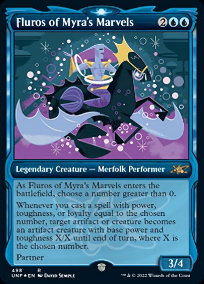 Fluros of Myra's Marvels (Showcase) (Galaxy Foil) [Unfinity] | Boutique FDB TCG