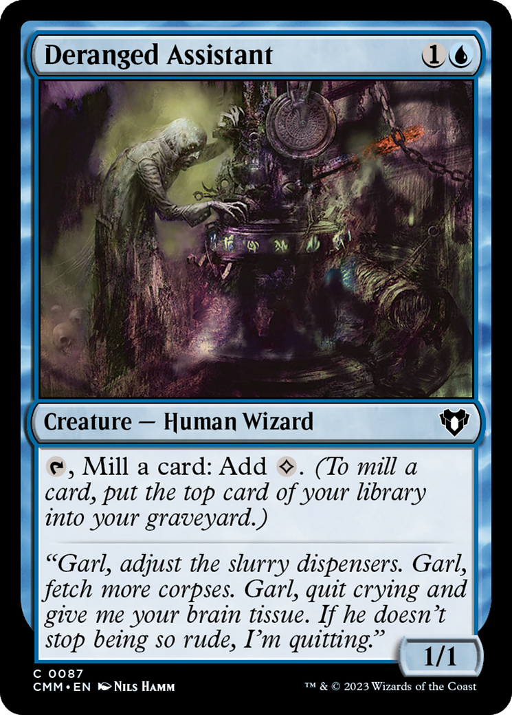 Deranged Assistant [Commander Masters] | Boutique FDB TCG