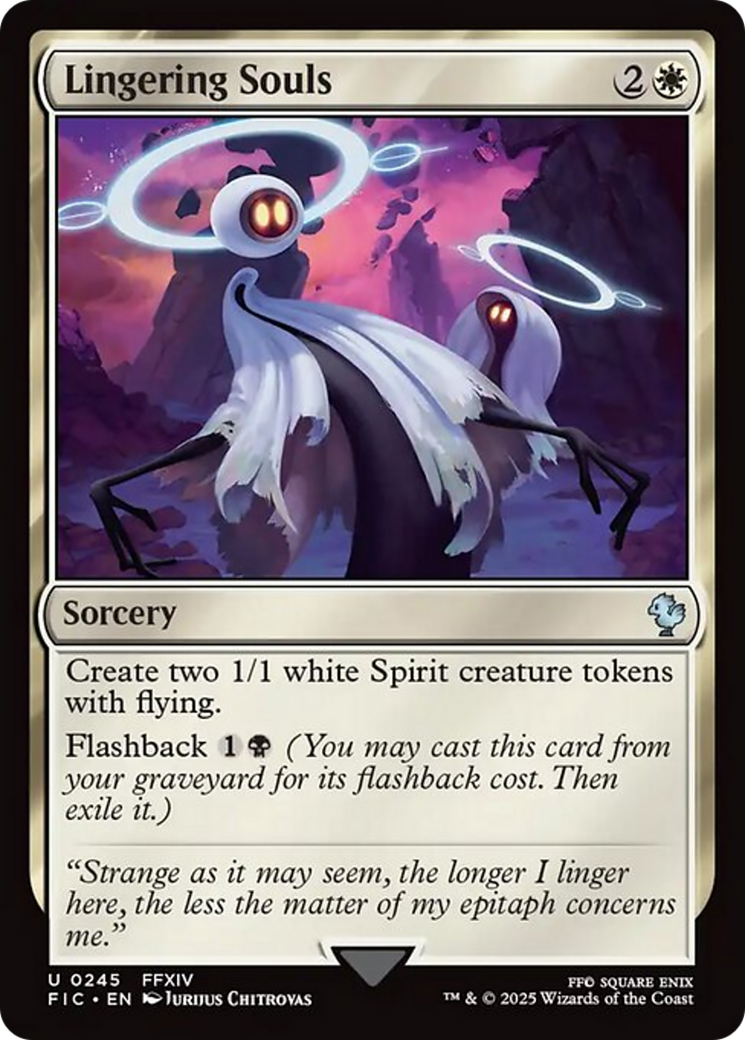 Lingering Souls [FINAL FANTASY Commander] | Boutique FDB TCG
