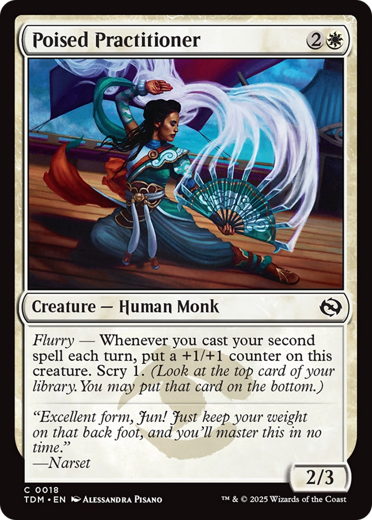 Poised Practitioner [Tarkir: Dragonstorm] | Boutique FDB TCG