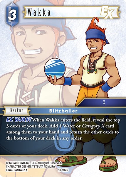 Wakka EX [Resurgence of Power] | Boutique FDB TCG