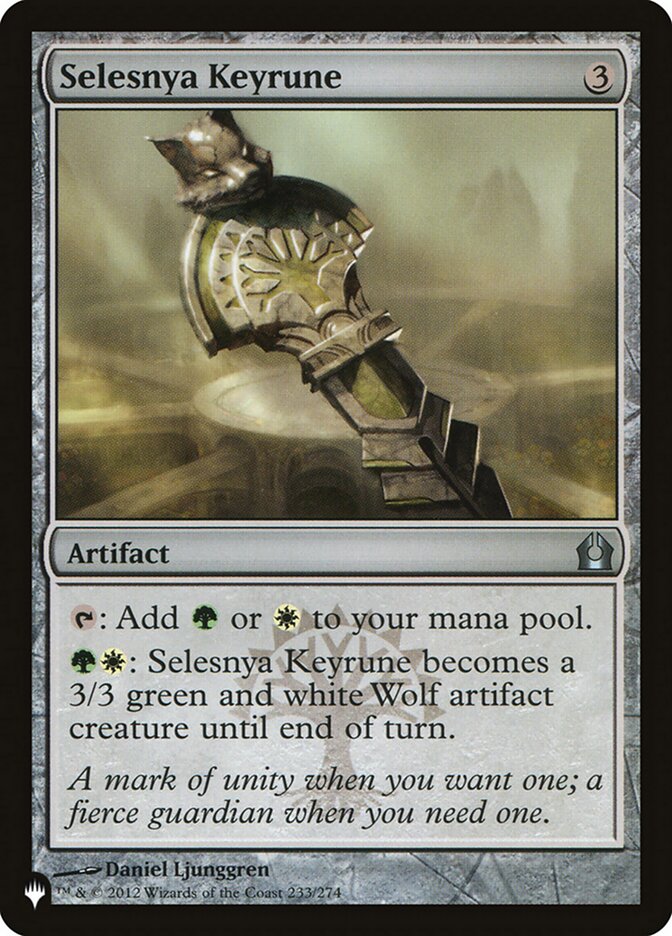 Selesnya Keyrune [The List] | Boutique FDB TCG