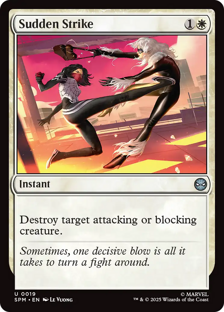 Sudden Strike [Marvel's Spider-Man] | Boutique FDB TCG