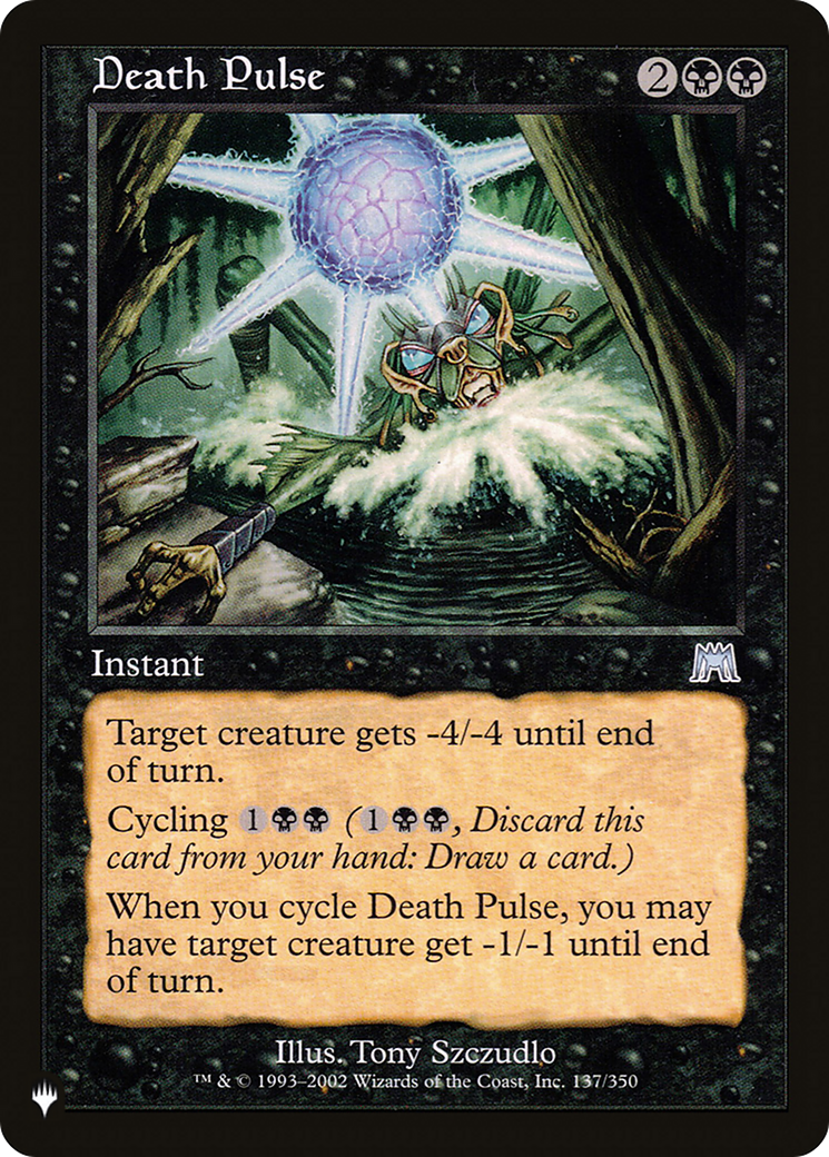 Death Pulse [The List Reprints] | Boutique FDB TCG