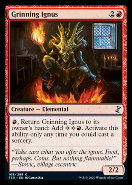Grinning Ignus [Time Spiral Remastered] | Boutique FDB TCG