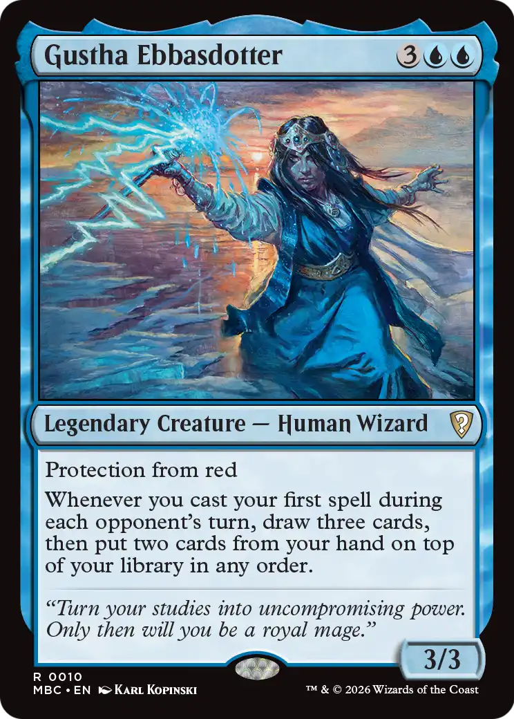Gustha Ebbasdotter [Mystery Booster: Commander Edition] | Boutique FDB TCG