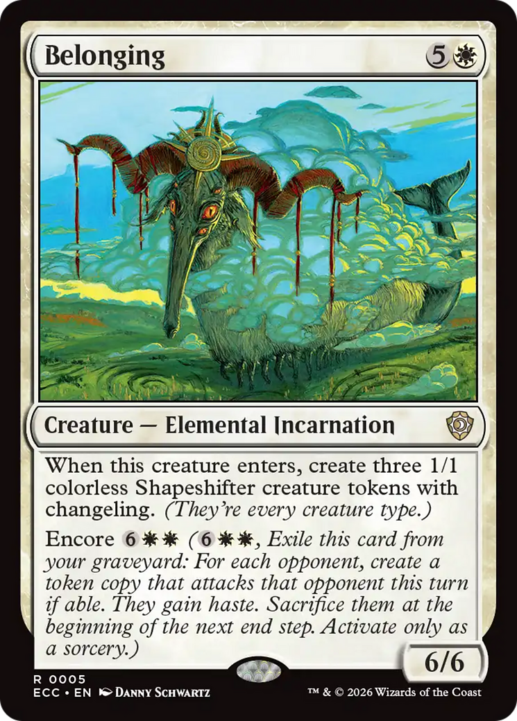 Belonging [Lorwyn Eclipsed Commander] | Boutique FDB TCG