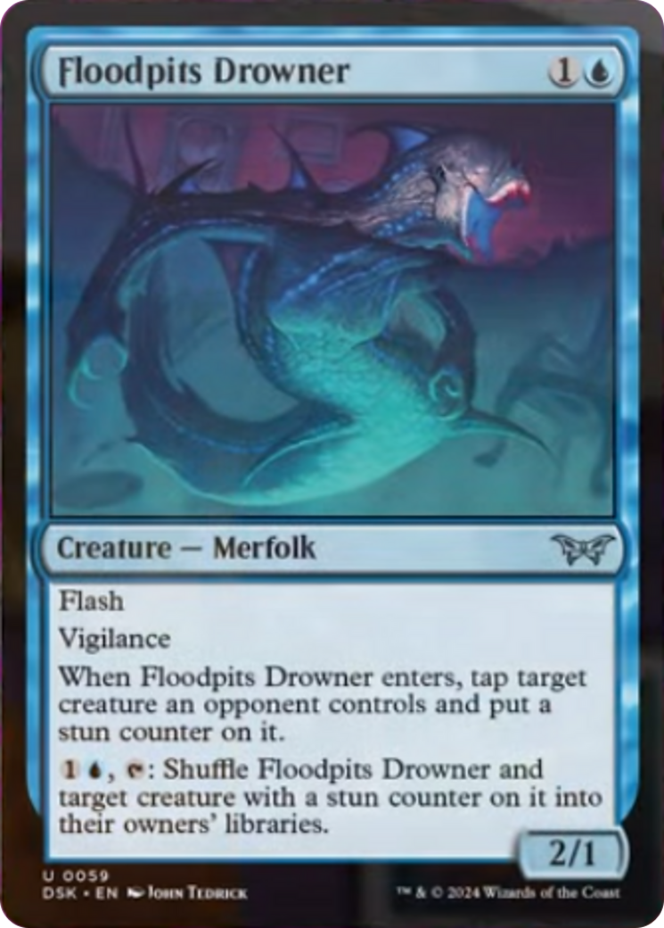 Floodpits Drowner [Duskmourn: House of Horror] | Boutique FDB TCG