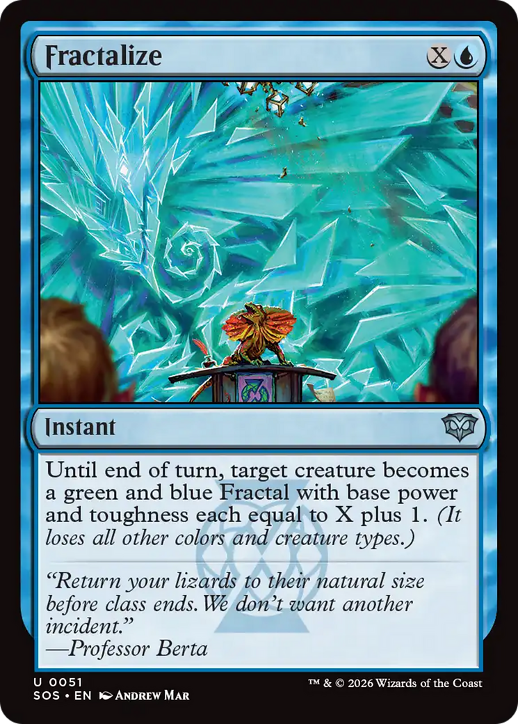 Fractalize [Secrets of Strixhaven] | Boutique FDB TCG