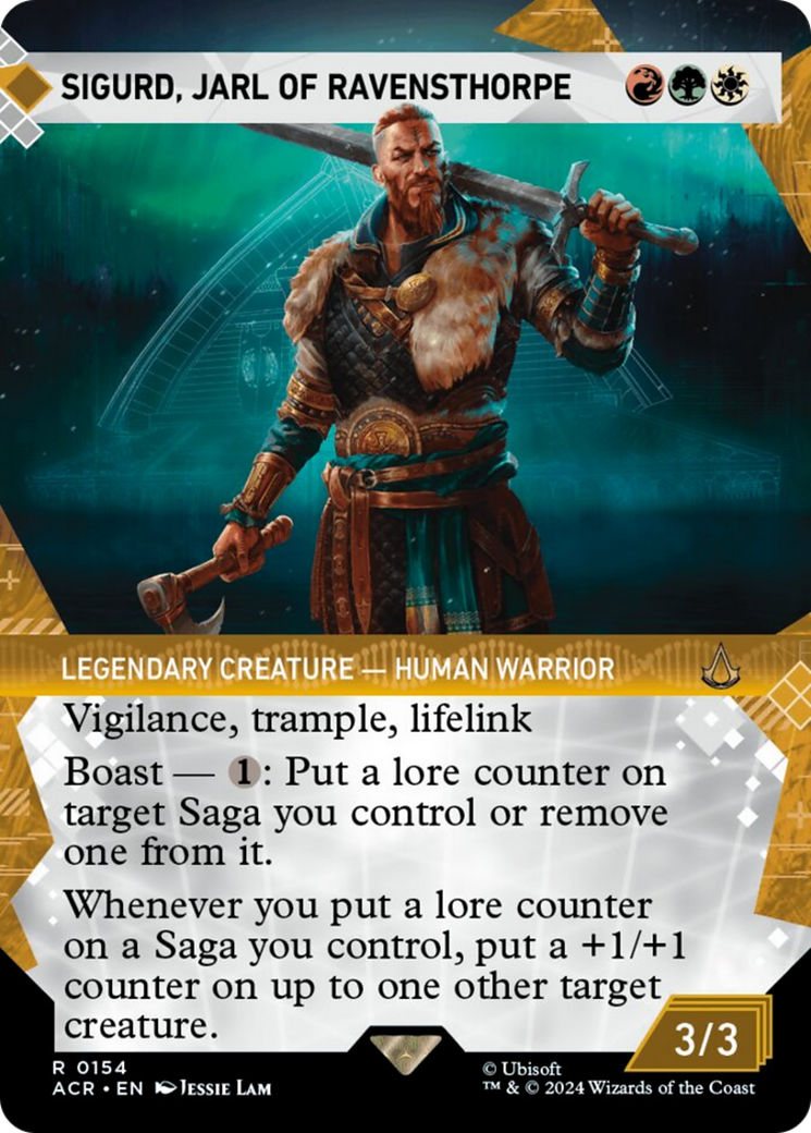 Sigurd, Jarl of Ravensthorpe (Showcase) [Assassin's Creed] | Boutique FDB TCG