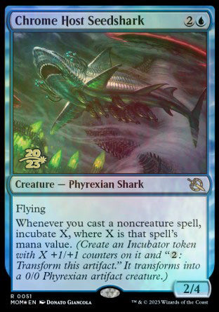 Chrome Host Seedshark [March of the Machine Prerelease Promos] | Boutique FDB TCG