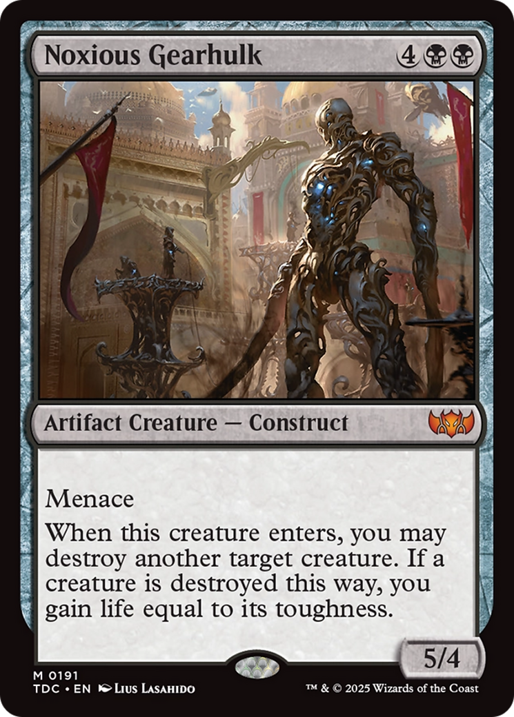 Noxious Gearhulk [Tarkir: Dragonstorm Commander] | Boutique FDB TCG