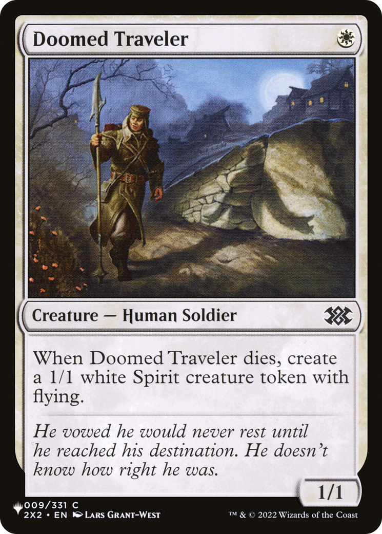 Doomed Traveler [The List] | Boutique FDB TCG