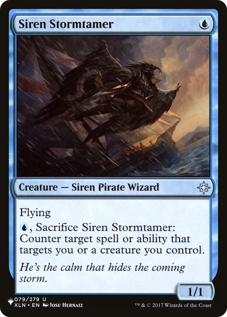 Siren Stormtamer [The List Reprints] | Boutique FDB TCG