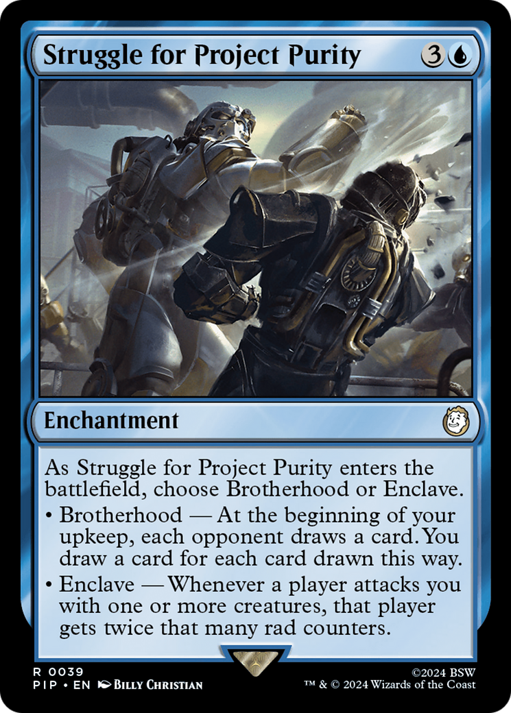 Struggle for Project Purity [Fallout] | Boutique FDB TCG